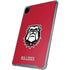 University of Georgia Bulldogs Logo iPad Pro 12.9in (2020) Clear Case
